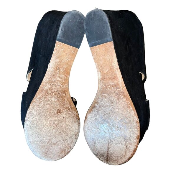 Sergio Rossi Platform Wedge Sandals - Picture 8 of 9